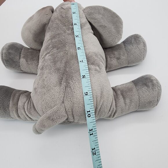Sonoma Huggable Lavender Ellie Elephant Plush 11" Gray Microwavable Heatable - Picture 9 of 10